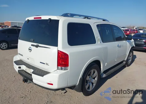 2013 Nissan Armada Sl из США, поврежденный, VIN 5N1BA0ND9DN612221